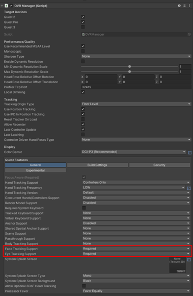 Meta Quest Pro Sample